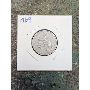 1969 Austria 5 Schilling Coin – Lipizzaner Stallion Design